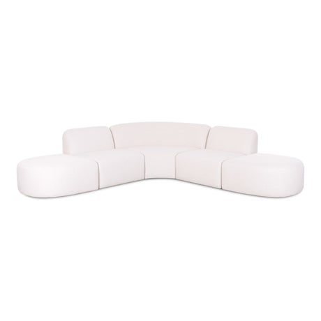 Gorge 5-Piece Modular Euro Sectional by TOV Furniture at Eve Furniture