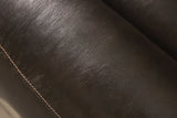 Gorgius Espresso Top Grain Leather Match Power Reclining Sofa & Loveseat by Furniture of America at Eve Furniture
