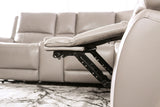 Gorgius Light Gray Power Sofa by Furniture of America at Eve Furniture