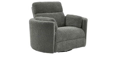 Gosaldo Lead Swivel Power Glider Recliner by Ashley at Eve Furniture