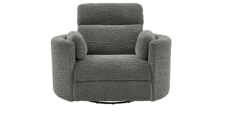 Gosaldo Lead Swivel Power Glider Recliner by Ashley at Eve Furniture