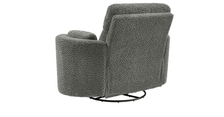 Gosaldo Lead Swivel Power Glider Recliner by Ashley at Eve Furniture