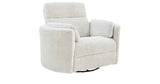Gosaldo Silver Swivel Power Glider Recliner by Ashley at Eve Furniture