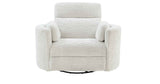 Gosaldo Silver Swivel Power Glider Recliner by Ashley at Eve Furniture