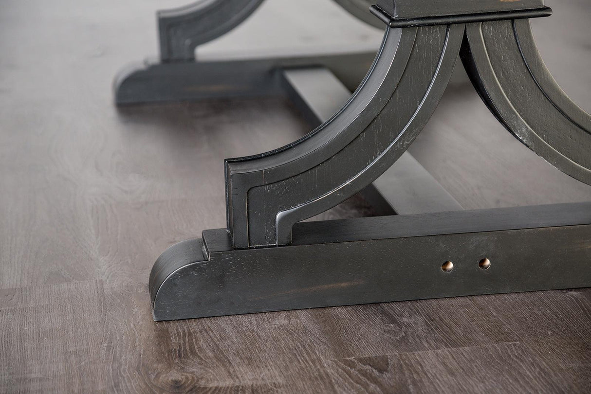 Gosport Black Dining Table Only by Furniture of America at Eve Furniture
