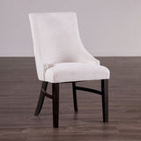 Gosport Black/Beige Arm Chair, Set of 2 by Furniture of America at Eve Furniture