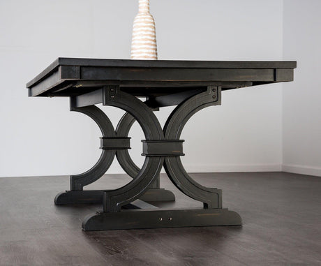 Gosport Black Dining Table by Furniture of America at Eve Furniture