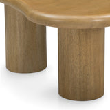 Gotham 48" Wood Coffee Table by TOV Furniture at Eve Furniture