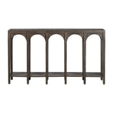 Gotham Brown Console Table by Crestview at Eve Furniture