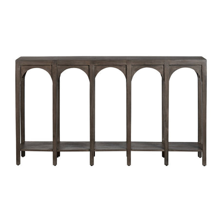 Gotham Brown Console Table by Crestview at Eve Furniture