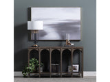 Gotham Brown Console Table by Crestview at Eve Furniture