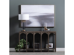 Gotham Brown Console Table by Crestview at Eve Furniture