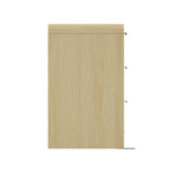 Grace 60" Double Dresser in Natural Oak and Gold by Manhattan Comfort at Eve Furniture
