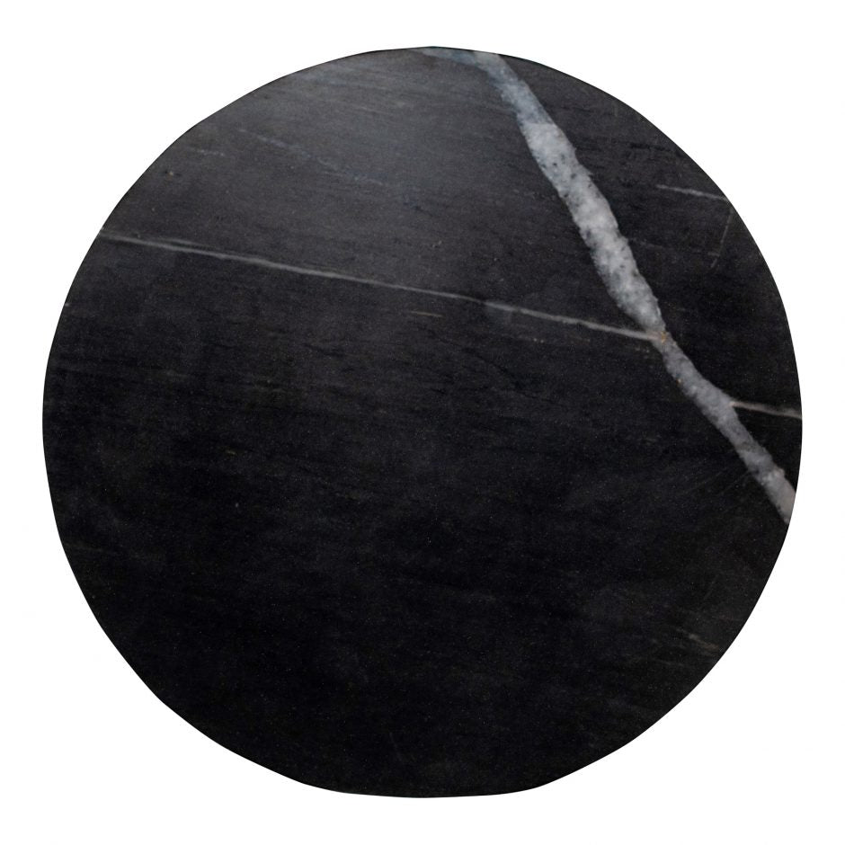 Grace Accent Table Black Marble by Moe's Home at Eve Furniture