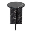 Grace Accent Table Black Marble by Moe's Home at Eve Furniture