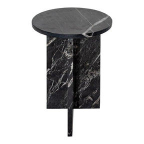 Grace Accent Table Black Marble by Moe's Home at Eve Furniture