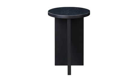 Grace Accent Table Black Oak by Moe's Home at Eve Furniture