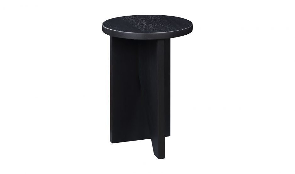 Grace Accent Table Black Oak by Moe's Home at Eve Furniture