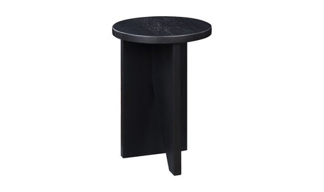 Grace Accent Table Black Oak by Moe's Home at Eve Furniture