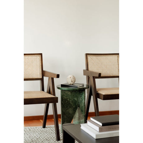 Grace Accent Table Green Marble by Moe's Home at Eve Furniture