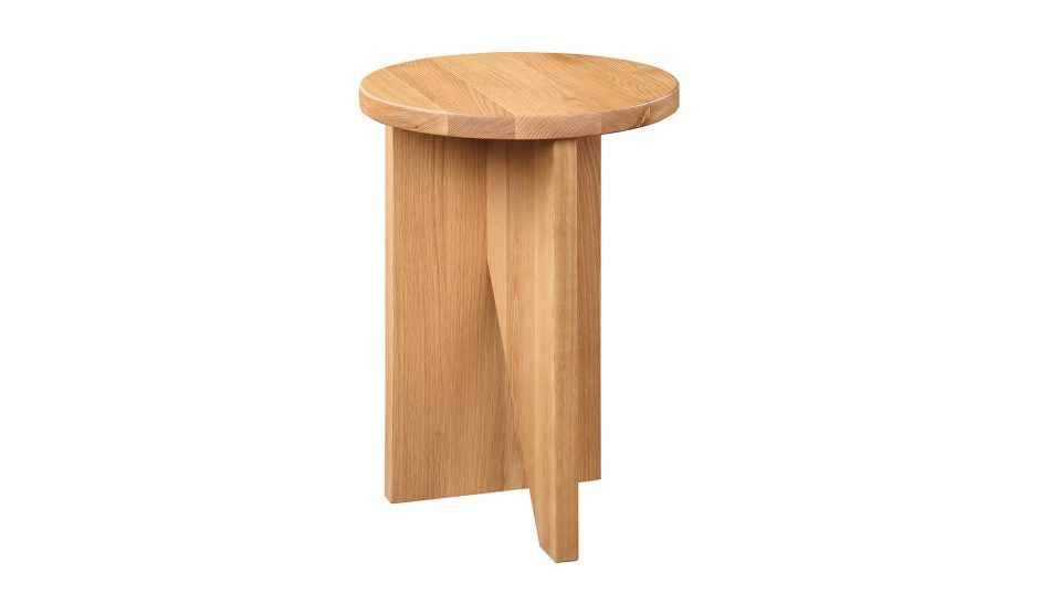 Grace Accent Table Natural Oak by Moe's Home at Eve Furniture