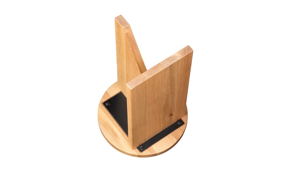 Grace Accent Table Natural Oak by Moe's Home at Eve Furniture