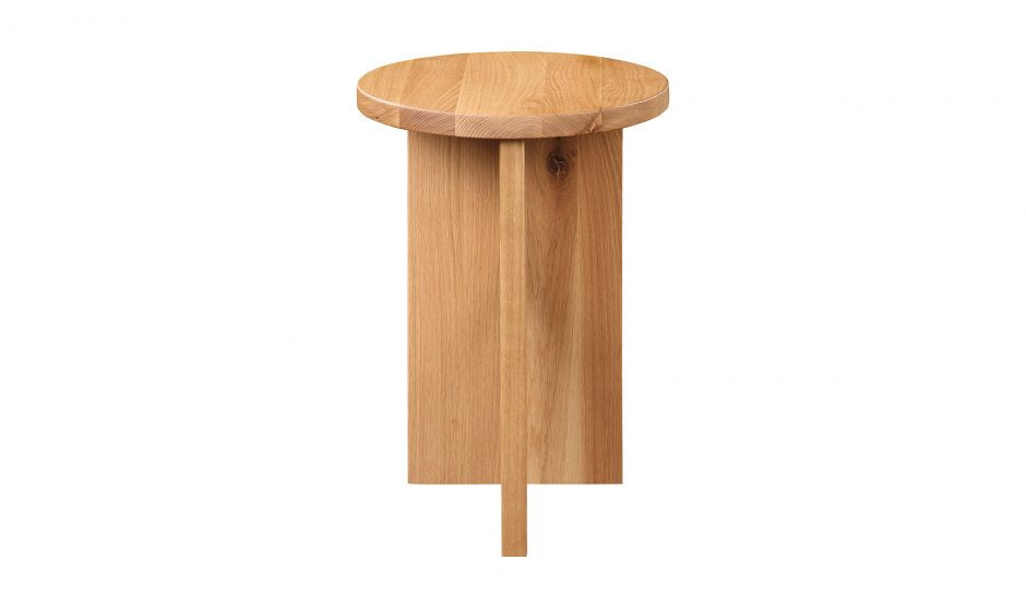 Grace Accent Table Natural Oak by Moe's Home at Eve Furniture