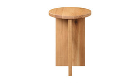 Grace Accent Table Natural Oak by Moe's Home at Eve Furniture