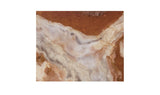 Grace Accent Table Orange Levante Marble by Moe's Home at Eve Furniture