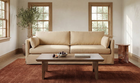 Grace Accent Table Orange Levante Marble by Moe's Home at Eve Furniture