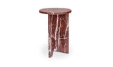 Grace Accent Table Rosso Levante Marble by Moe's Home at Eve Furniture