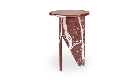 Grace Accent Table Rosso Levante Marble by Moe's Home at Eve Furniture