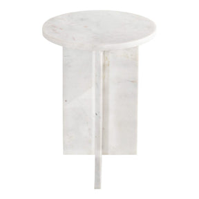 Grace Accent Table White Marble by Moe's Home at Eve Furniture