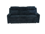 Grace Black Corduroy 3-Piece Reclining Set by New Era Innovations at Eve Furniture