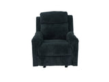 Grace Black Corduroy 3-Piece Reclining Set by New Era Innovations at Eve Furniture