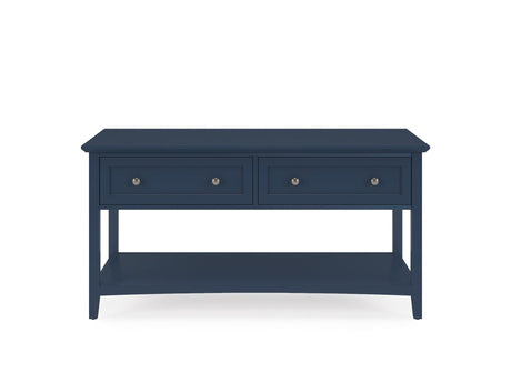 Grace Blueberry Console Table by Modus Furniture at Eve Furniture
