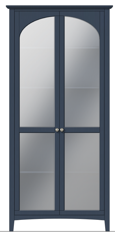 Grace Blueberry Display Cabinet by Modus Furniture at Eve Furniture