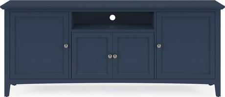 Grace Blueberry Entertainment Console 74W by Modus Furniture at Eve Furniture