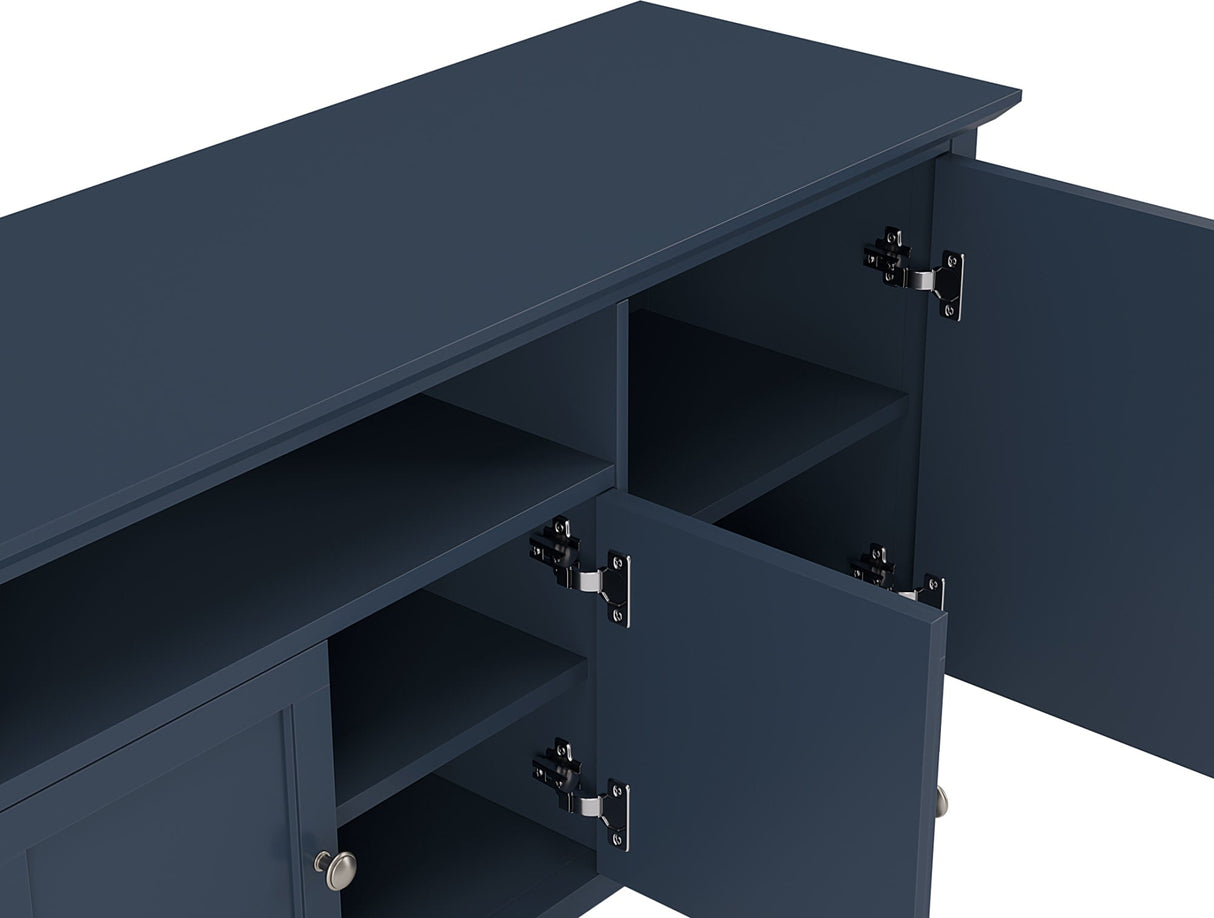 Grace Blueberry Entertainment Console 74W by Modus Furniture at Eve Furniture