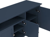 Grace Blueberry Entertainment Console 74W by Modus Furniture at Eve Furniture