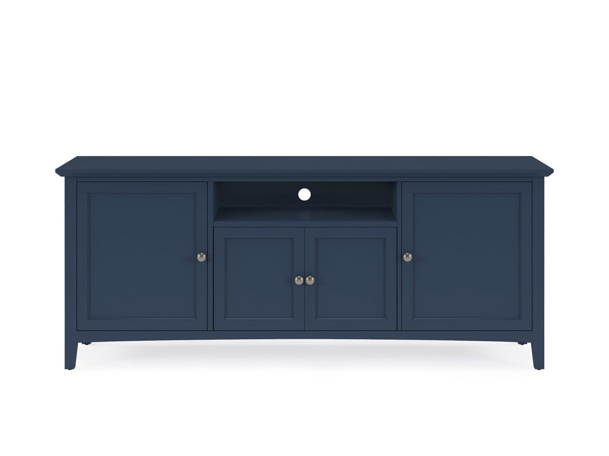 Grace Blueberry Entertainment Console 74W by Modus Furniture at Eve Furniture