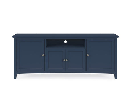 Grace Blueberry Entertainment Console 74W by Modus Furniture at Eve Furniture