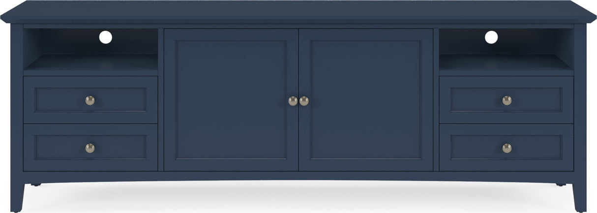 Grace Blueberry Entertainment Console 84W by Modus Furniture at Eve Furniture