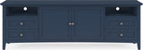 Grace Blueberry Entertainment Console 84W by Modus Furniture at Eve Furniture