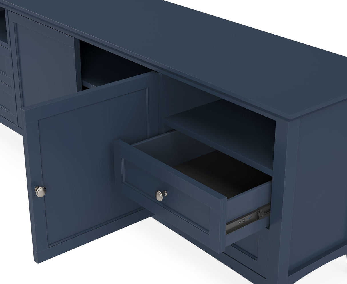 Grace Blueberry Entertainment Console 84W by Modus Furniture at Eve Furniture
