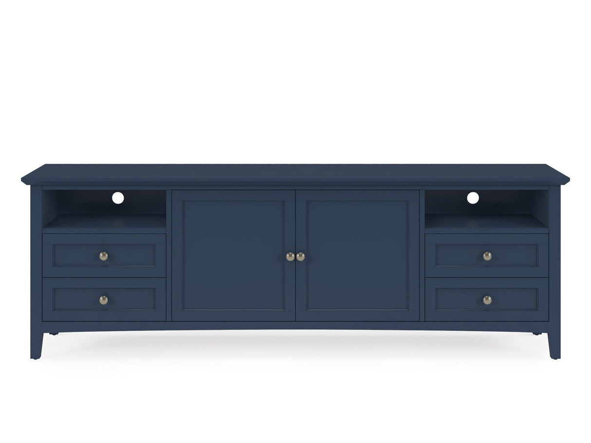 Grace Blueberry Entertainment Console 84W by Modus Furniture at Eve Furniture