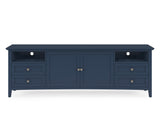 Grace Blueberry Entertainment Console 84W by Modus Furniture at Eve Furniture