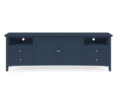 Grace Blueberry Entertainment Console 84W by Modus Furniture at Eve Furniture