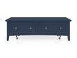Grace Blueberry Rectangle Coffee Table by Modus Furniture at Eve Furniture
