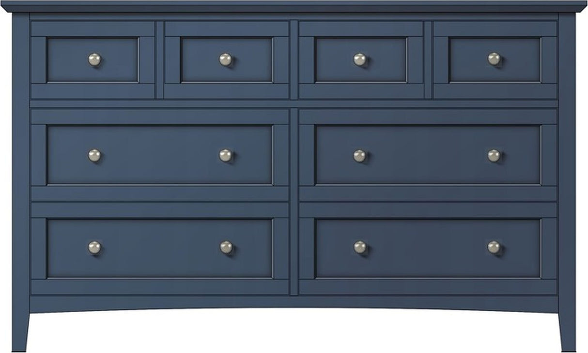 Grace Blueberry Six Drawer Dresser